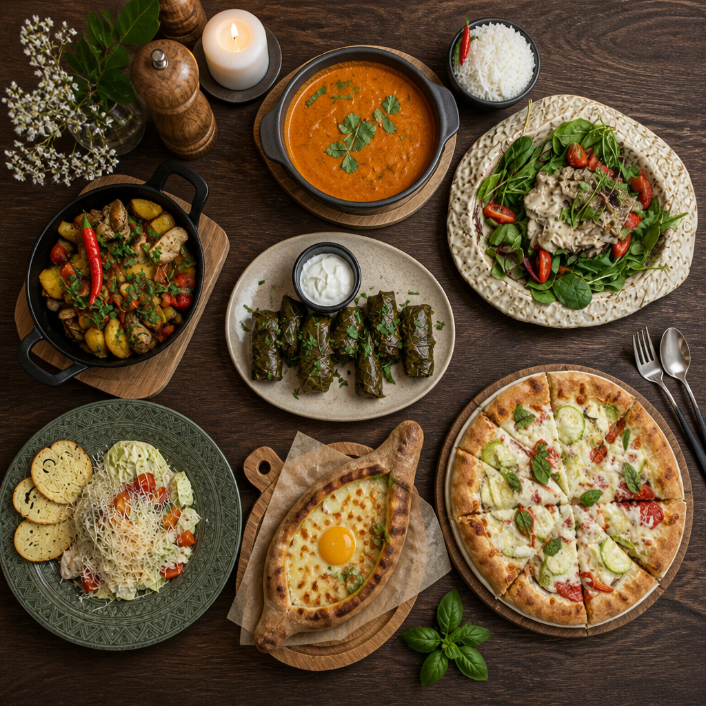 Европейская и кавказская кухня